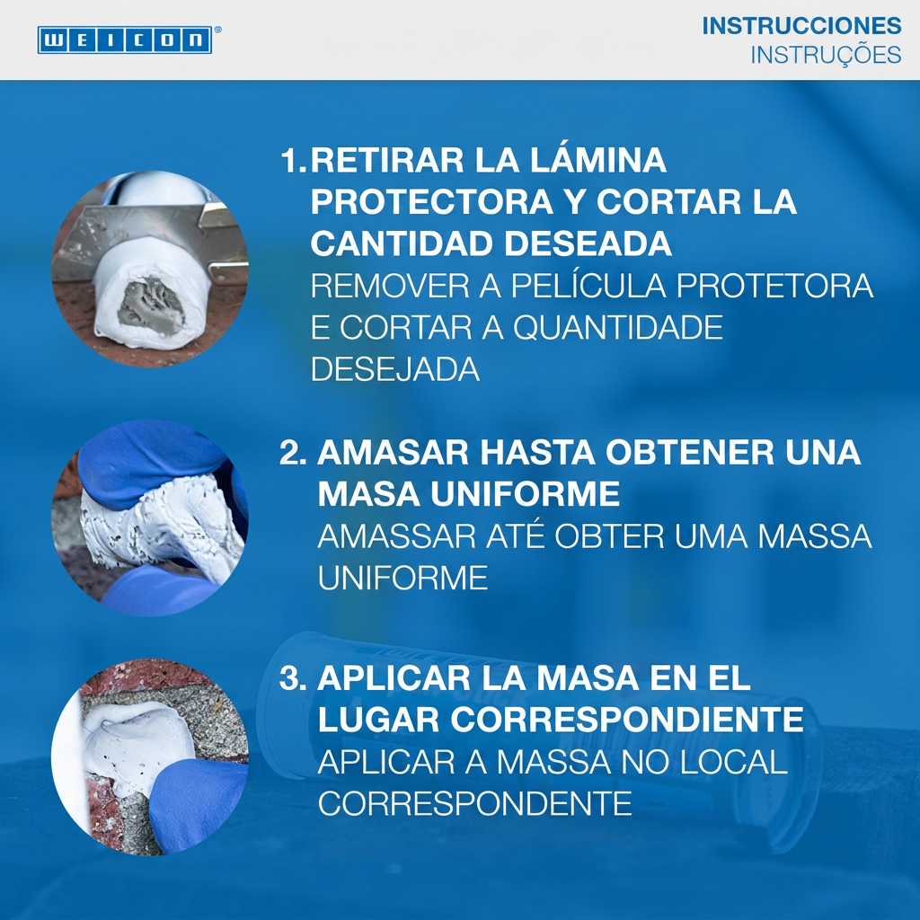 Masilla Reparadora Aqua