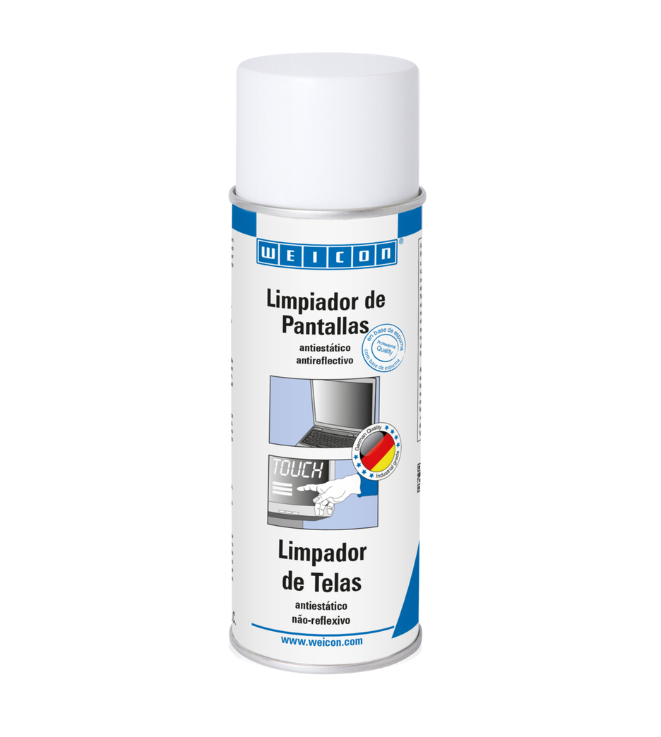 Limpiador de Pantallas | limpiador antiestático y antirreflectante