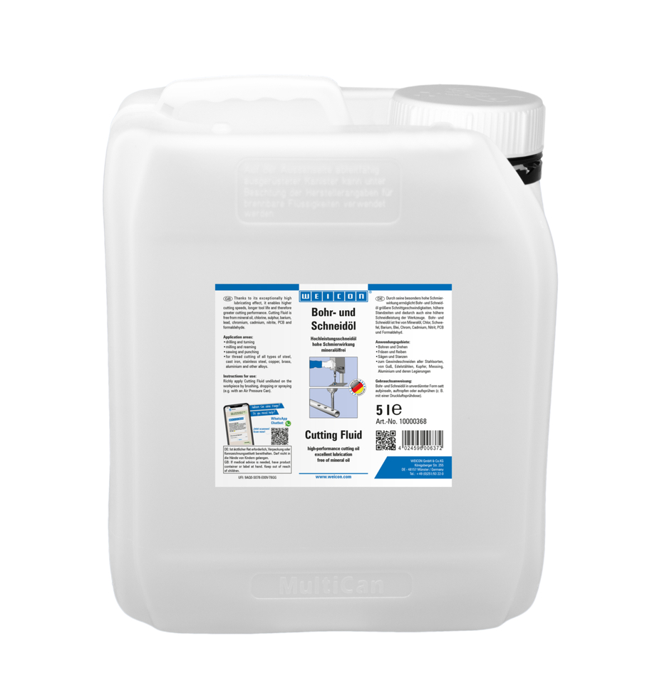 WEICON Fluido de Corte | Aceite de corte de alto rendimiento