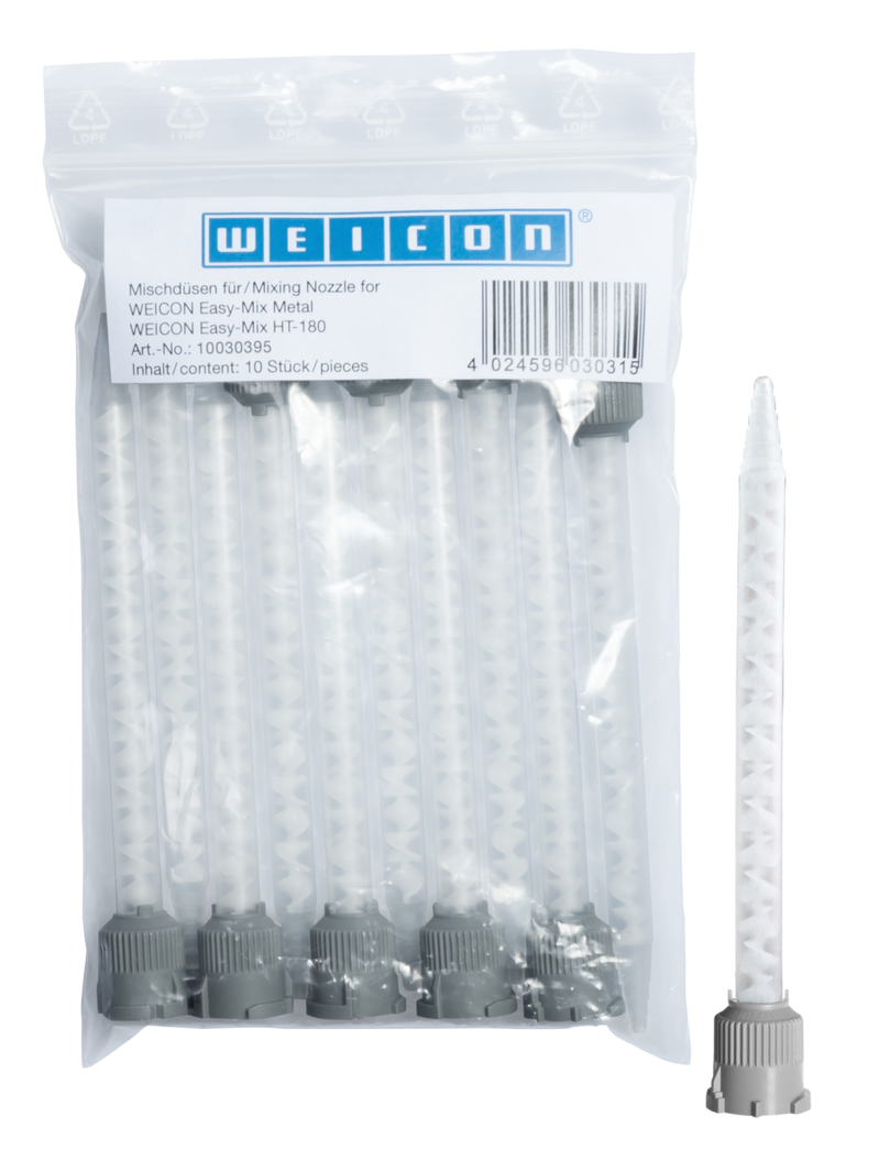 Boquilla mezcladora  Helix B | Boquilla mezcladora “Helix” ajustada para los tipos de  Easy-Mix RK-7300, PU 90, PU 240, PU Kristall, PE-PP 50.