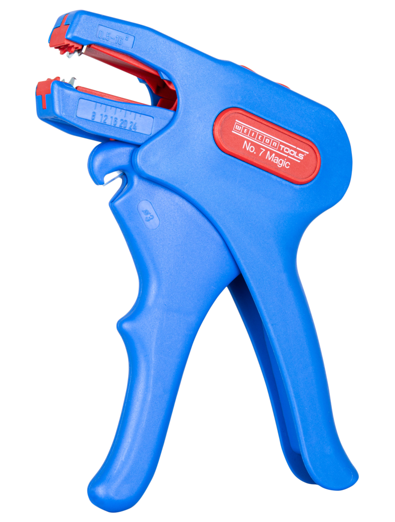 Tenaza Pelacable No. 7 Magic | para pelar y desaislar cables, rango de trabajo flexible 0,5 - 16,0 mm² / sólido 0,5 - 10,0 mm² Tenaza Pelacable No. 7 Magic | para pelar y desaislar cables, rango de trabajo flexible 0,5 - 16,0 mm² / sólido 0,5 - 10,0 mm²