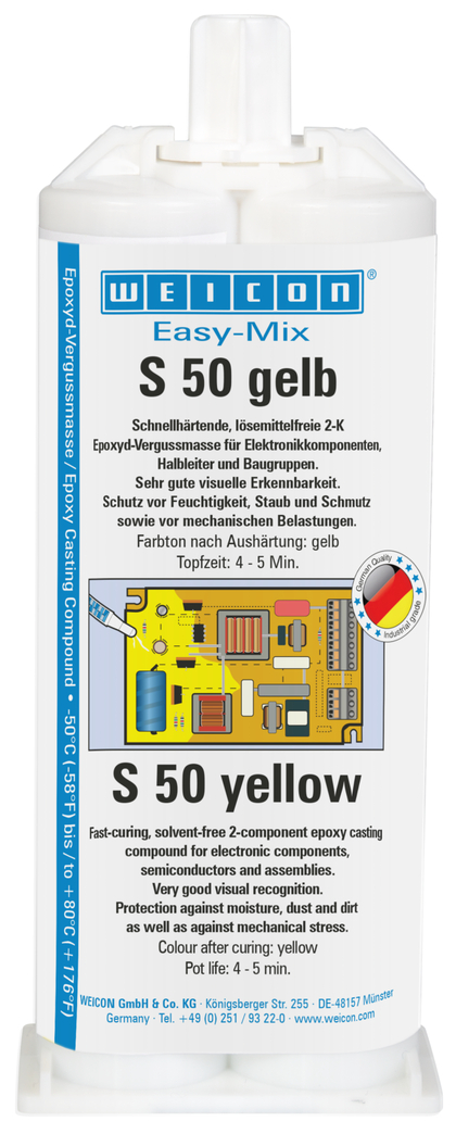 Easy-Mix S 50 Amarillo | Adhesivo epoxi Easy-Mix S 50 Amarillo | Adhesivo epoxi