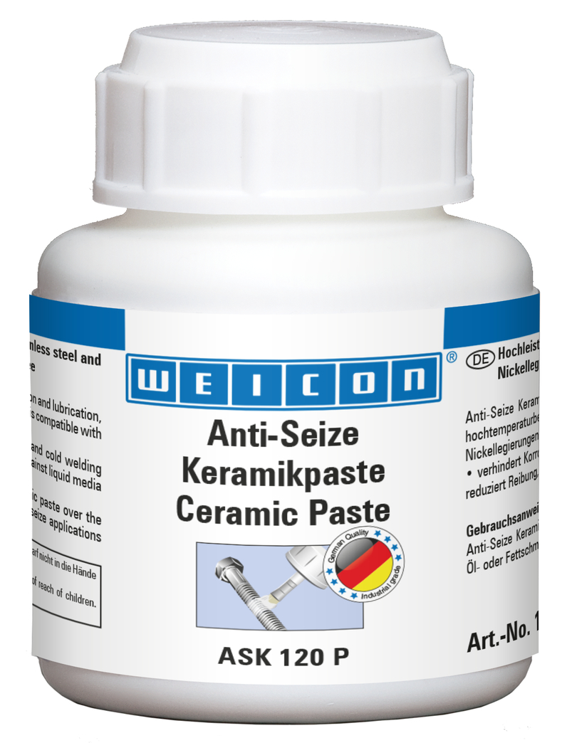 Anti-Seize Pasta Cerámica | metal-free lubricant and release agent paste