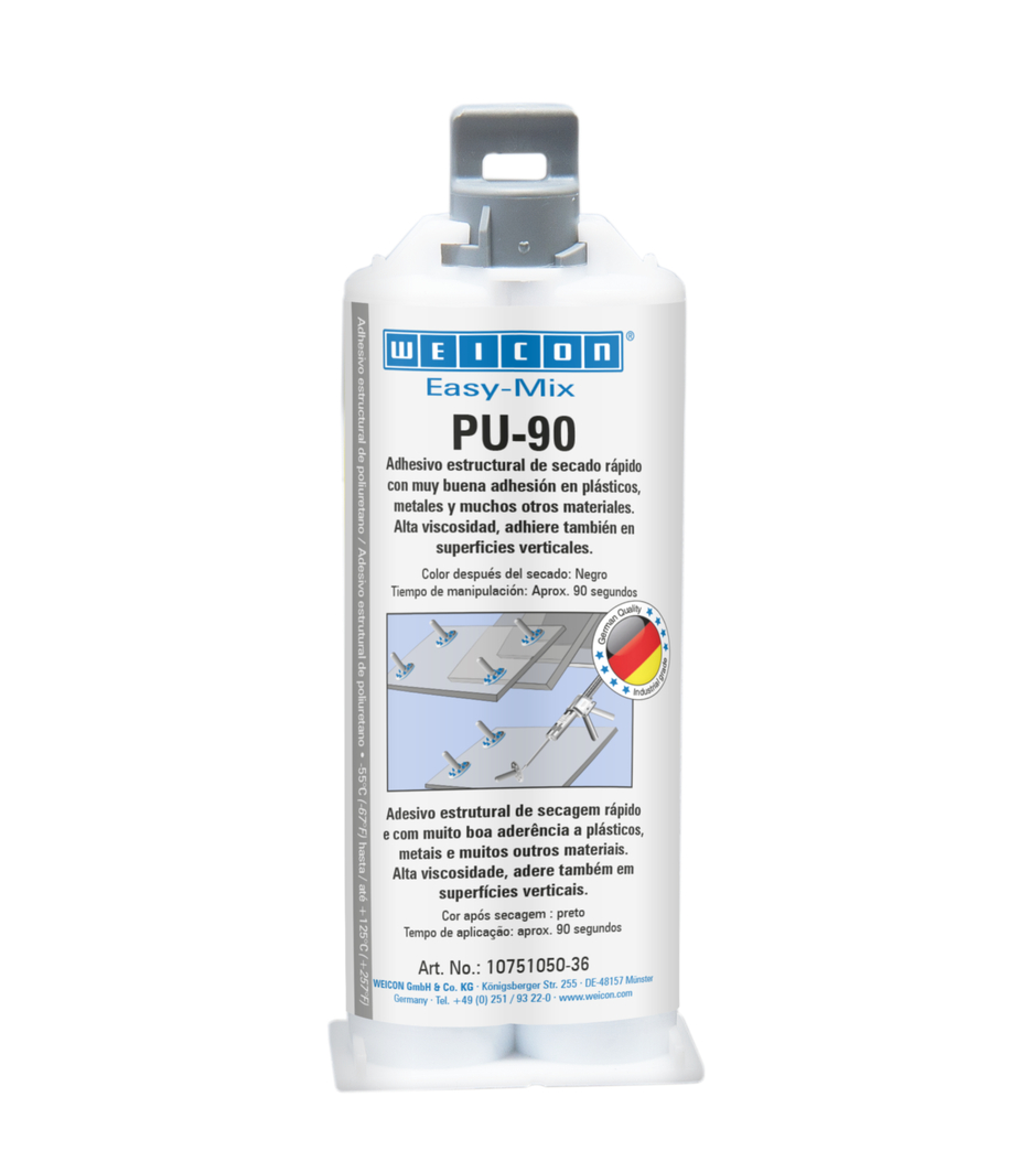 Easy-Mix PU-90 Adhesivo de Poliuretano | adhesivo de poliuretano, alta resistencia, pot life aprox. 90 segundos Easy-Mix PU-90 Adhesivo de Poliuretano | adhesivo de poliuretano, alta resistencia, pot life aprox. 90 segundos