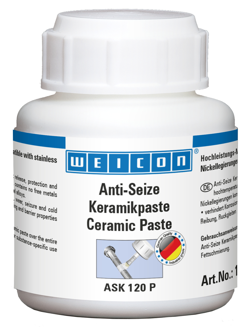 Anti-Seize Pasta Cerámica | metal-free lubricant and release agent paste