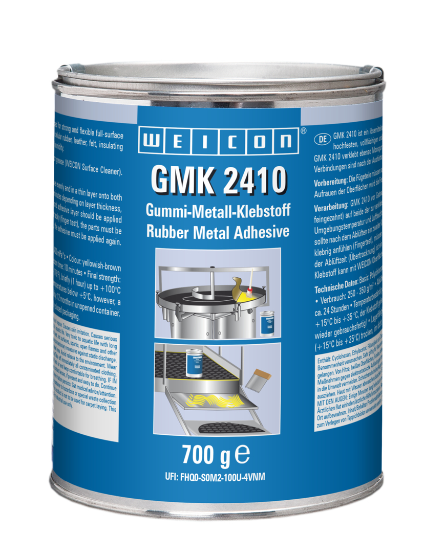 GMK 2410 Adhesivo de Contacto | adhesivo caucho-metal 1C de alta resistencia y rápido curado