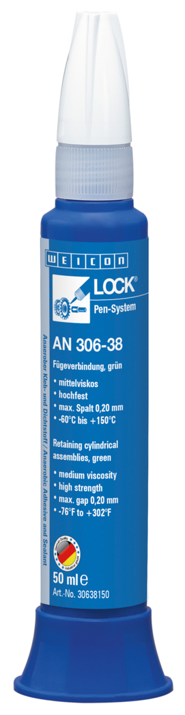 WEICONLOCK® AN 306-38 Retención de Piezas Cilíndricas | alta resistencia, con aprobación de agua potable WEICONLOCK® AN 306-38 Retención de Piezas Cilíndricas | alta resistencia, con aprobación de agua potable