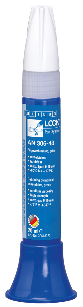 WEICONLOCK® AN 306-48 Retención de Piezas Cilíndricas | alta resistencia, resistente a altas temperaturas, con aprobación de agua potable WEICONLOCK® AN 306-48 Retención de Piezas Cilíndricas | alta resistencia, resistente a altas temperaturas, con aprobación de agua potable