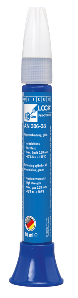 WEICONLOCK® AN 306-38 Retención de Piezas Cilíndricas | alta resistencia, con aprobación de agua potable WEICONLOCK® AN 306-38 Retención de Piezas Cilíndricas | alta resistencia, con aprobación de agua potable
