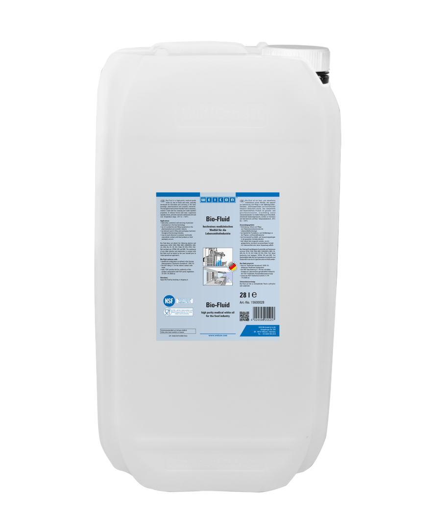 Lubricante de alto rendimiento Food Grade | Aceite lubricante y de mantenimiento para la industria alimentaria NSF H1