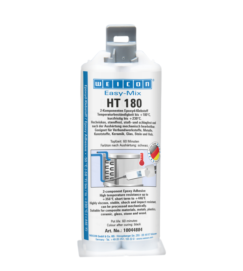 Easy-Mix HT 180 Adhesivo Epoxi | Adhesivo epoxi resistente a altas temperaturas hasta 180°C