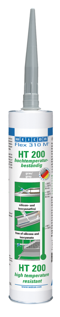 Flex 310 M® HT 200 Polímero MS | adhesivo y sellador con alta resistencia inicial, a base de MS-Polymer, resistente a temperaturas de hasta 200°C