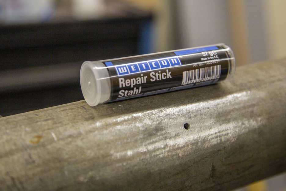 Masilla Reparadora Acero | masilla de reparación con aprobación de agua potable