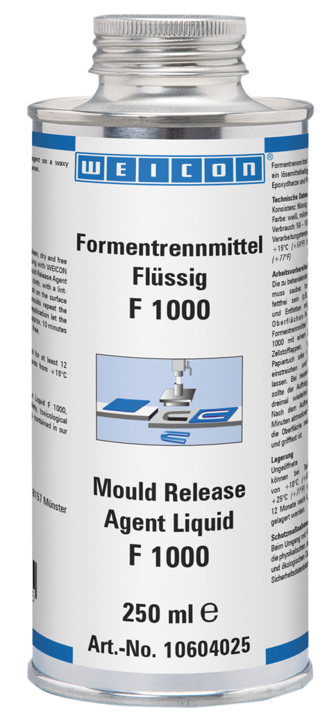 Desmoldeante Líquido F 1000 | para superficies lisas Desmoldeante Líquido F 1000 | para superficies lisas