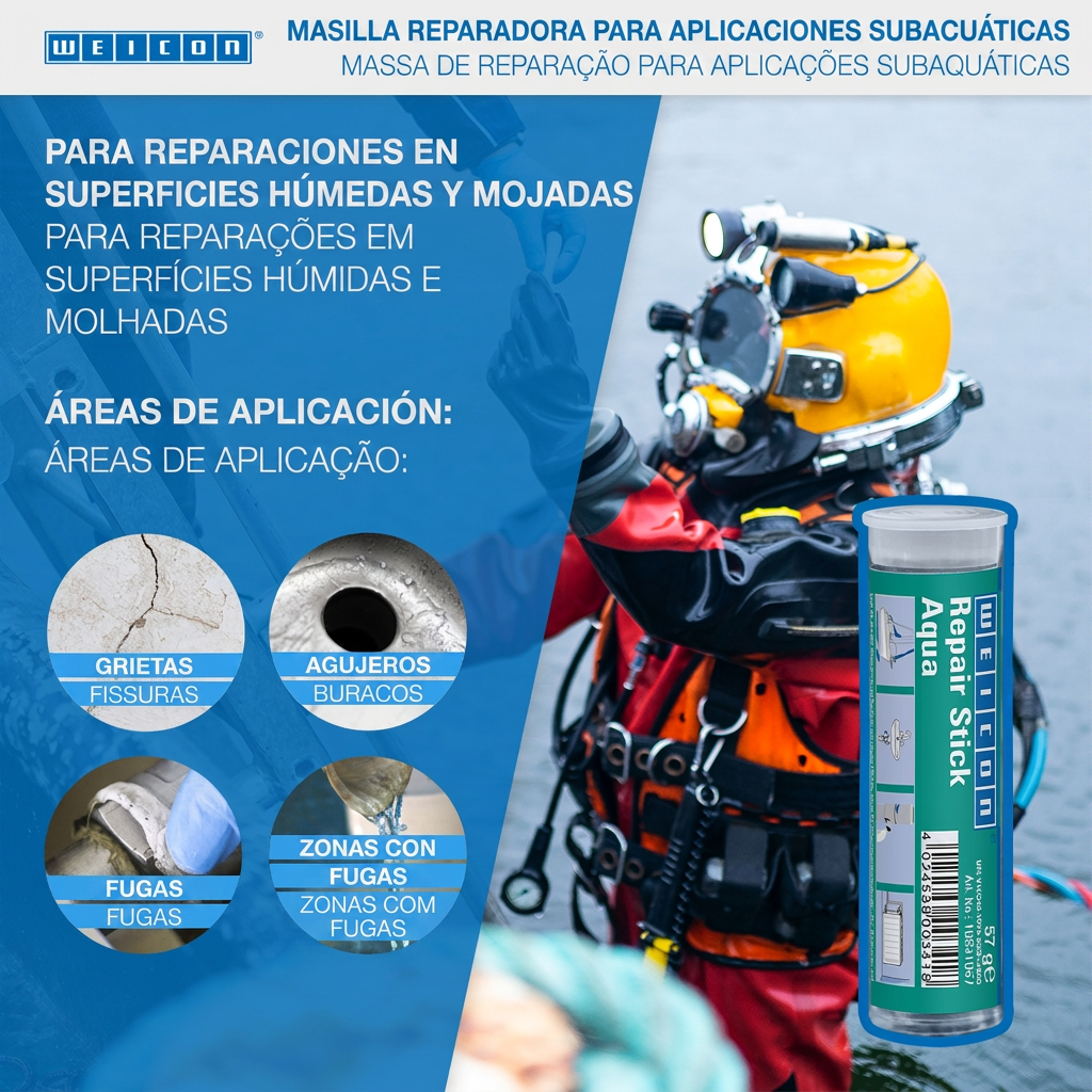 Masilla Reparadora Aqua
