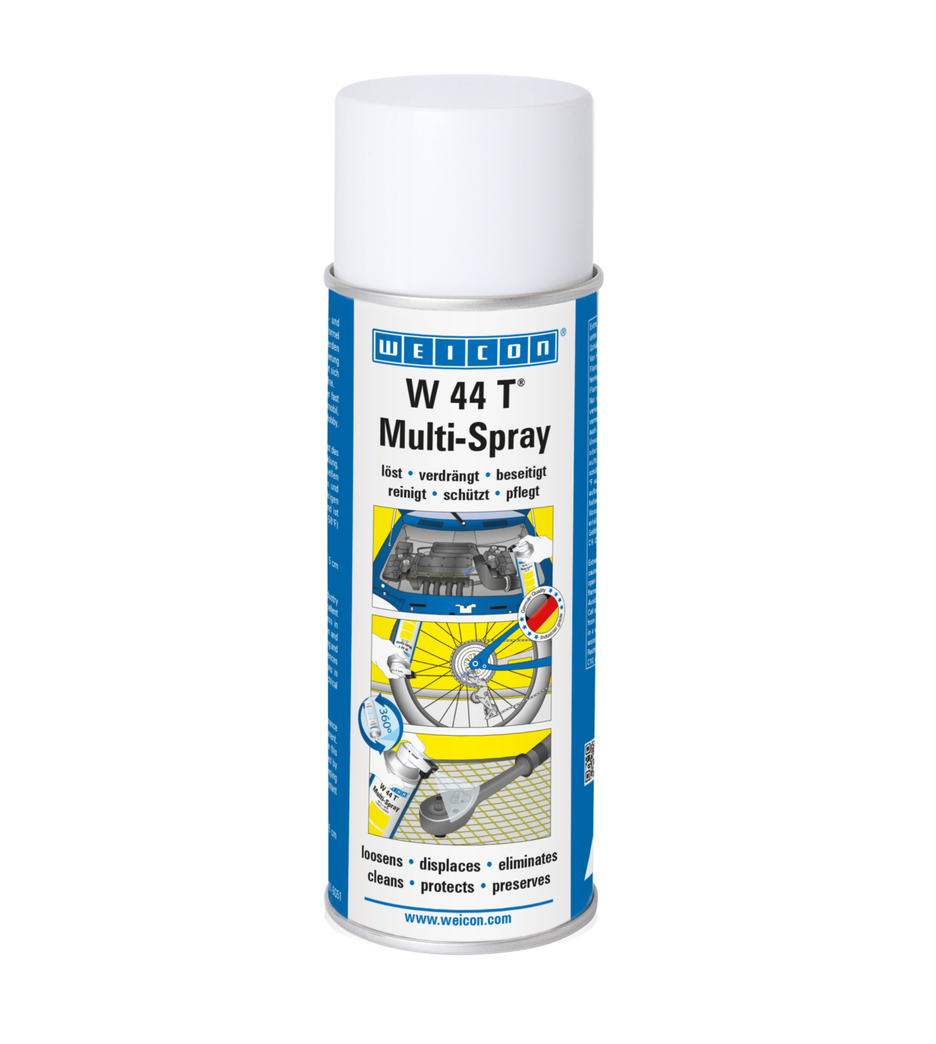 W 44 T® Multi-Spray | aceite lubricante y multifuncional con 5 funciones W 44 T® Multi-Spray | aceite lubricante y multifuncional con 5 funciones