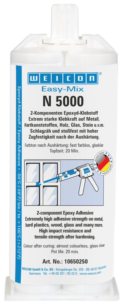 Easy-Mix N 5000 Adhesivo Epoxi | Adhesivo epoxi para uniones adhesivas visualmente atractivas Easy-Mix N 5000 Adhesivo Epoxi | Adhesivo epoxi para uniones adhesivas visualmente atractivas