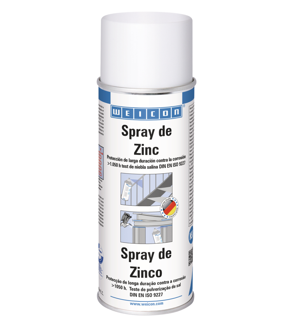 Spray Zinc | protección catódica contra la corrosión con homologación para el uso en el sector alimentario