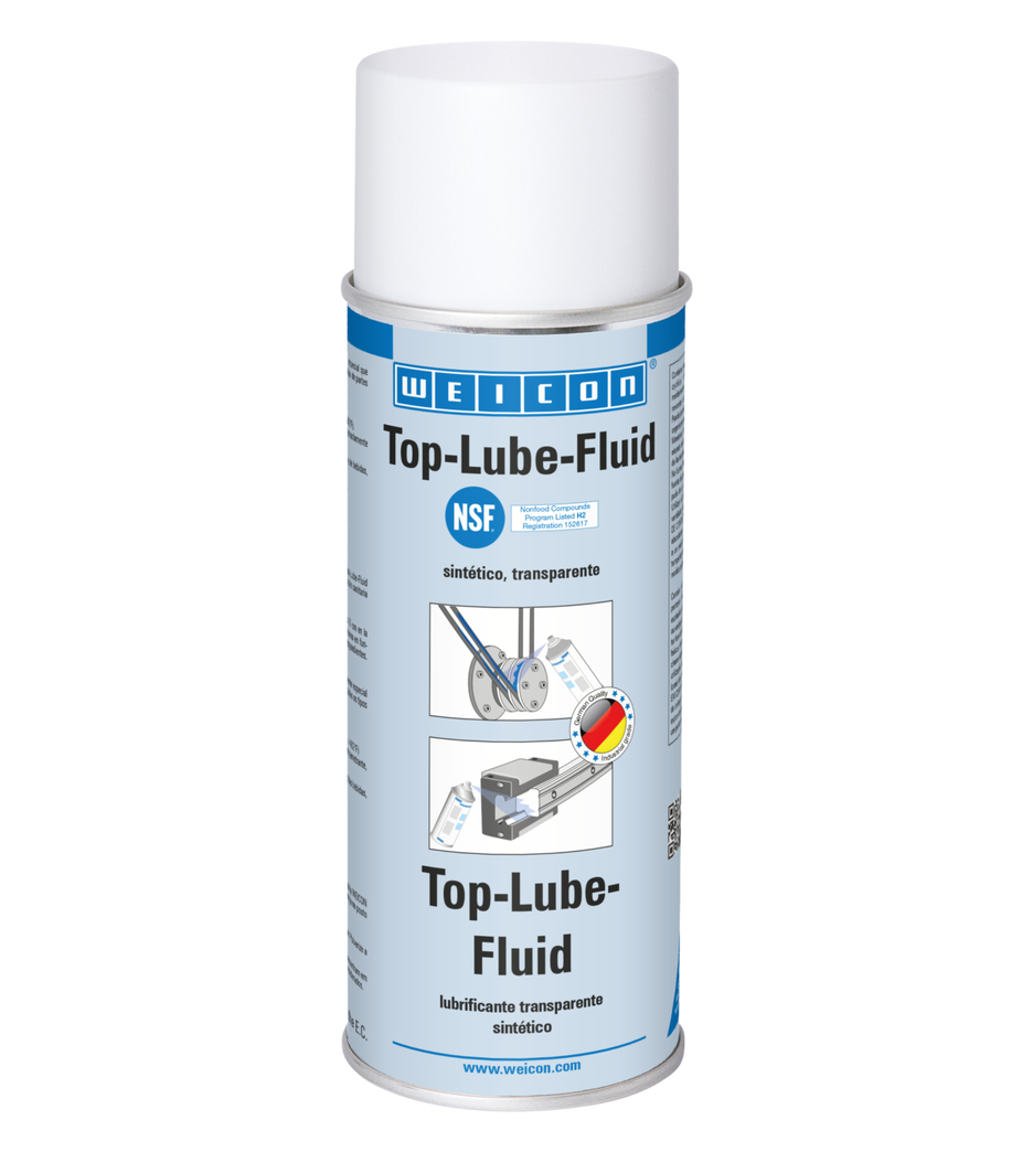Top-Lub-Fluid | lubricante adhesivo sintético para el sector alimentario NSF H2