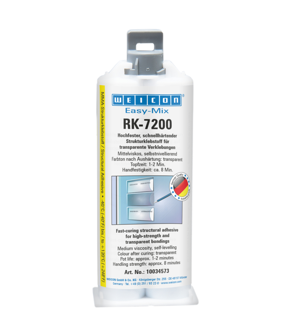 Easy-Mix RK-7200 Adhesivo Estructural de Acrilato | adhesivo acrílico estructural, resistente al impacto
