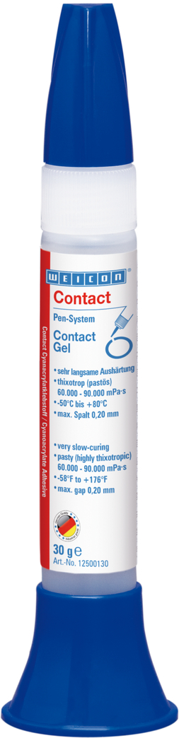 Contact GEL | adhesivo instantáneo pastoso para superficies porosas