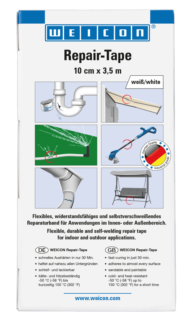 Cinta de Reparación | cinta de reparación duradera y autoadhesiva, tamaño M