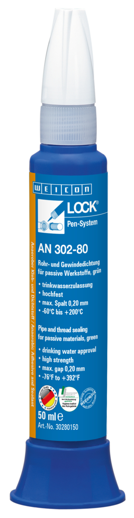 WEICONLOCK® AN 302-80 Sellado de Tubos y Bridas | para materiales pasivos, alta resistencia