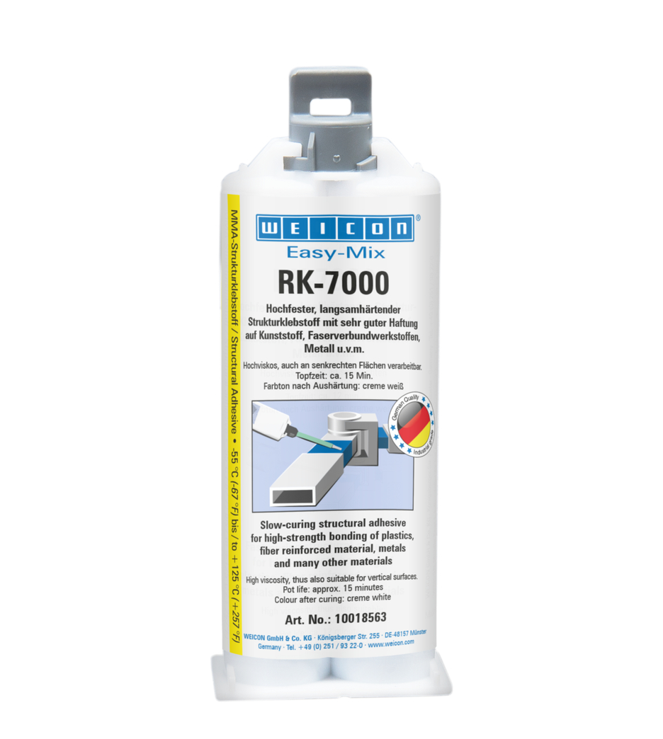 Easy-Mix RK-7000 Adhesivo Estructural de Acrilato | adhesivo acrílico estructural de curado lento
